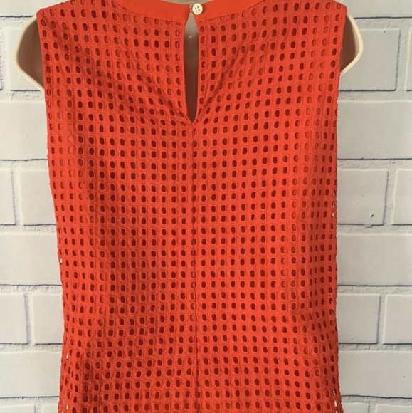 J.Crew Factory Eyelet Shell Sleeveless Tank - Picture 5 of 10